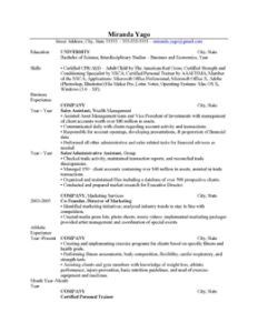 Free Resume Samples By Professional Resume Writer In Minnesota